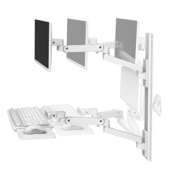 Staffa TV/Monitor Ergotron LX Pro a Parete per Schermi fino a 34" 10kg - immagine 2