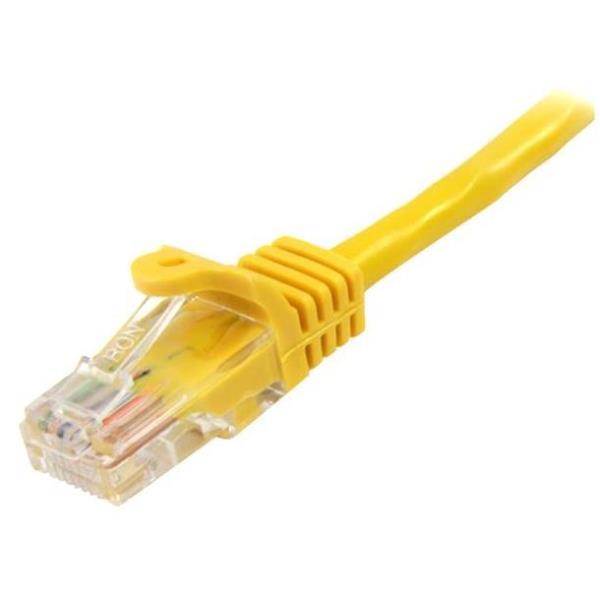 Cavo Rete Startech CAT 5e UTP Giallo 1 metro RJ-45 - immagine 3