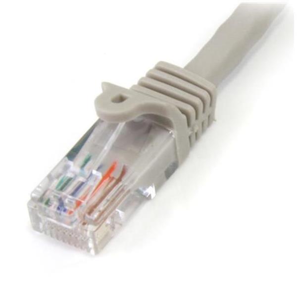 Cavo Rete Startech CAT 5e UTP Grigio 2 metri RJ45 - immagine 3