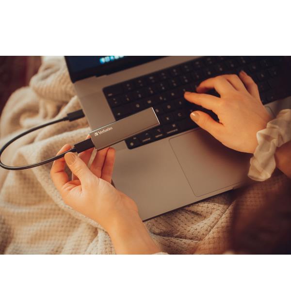 SSD Esterno Verbatim Vx500 2TB USB 3.2 Type-C 500MB/s - immagine 4