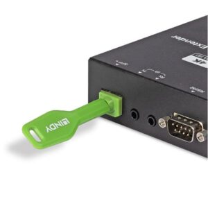 Cavo di Sicurezza Portatile Lindy Port Blocker SFP 20 Pezzi Verde