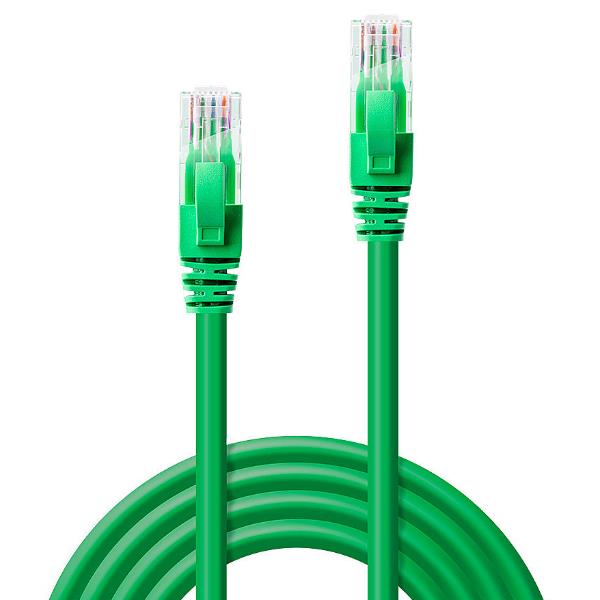 Cavo di Rete Cat.6 Lindy U/UTP Verde 0.3m - immagine 3