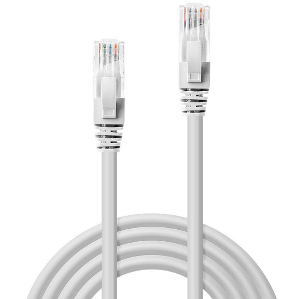 Cavo di Rete Lindy Cat.6 U/UTP Bianco 0.3m - immagine 3