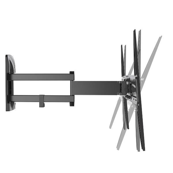 Staffa TV Meliconi Slimstyle 400 SDR per Schermi fino a 82" 30kg - immagine 7