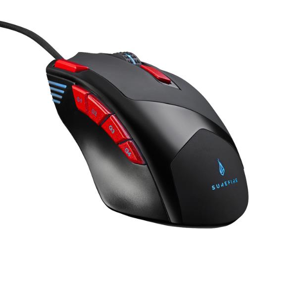 Mouse Gaming Verbatim Eagle Claw 9 Pulsanti USB Nero - immagine 3