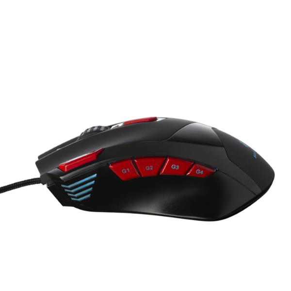 Mouse Gaming Verbatim Eagle Claw 9 Pulsanti USB Nero - immagine 6