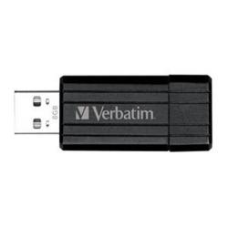 Chiavetta USB Verbatim Pin Stripe 16GB USB 2.0 Nero - immagine 2