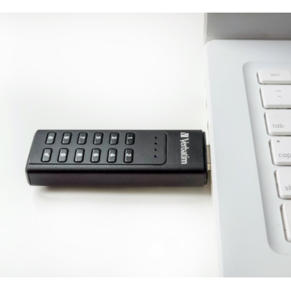 Chiavetta USB Verbatim Keypad Secure 32GB USB 3.2 160MB/s - immagine 2