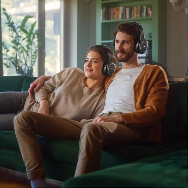 Cuffie Meliconi HP EASY DIGITAL Bundle con Auricolari Nero - immagine 3