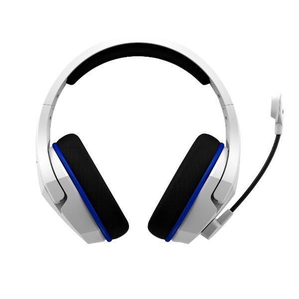 Cuffie Gaming Wireless HP HyperX Cloud Stinger Core Bianco-Blu PS5 PS4 Noise Canceling - immagine 3