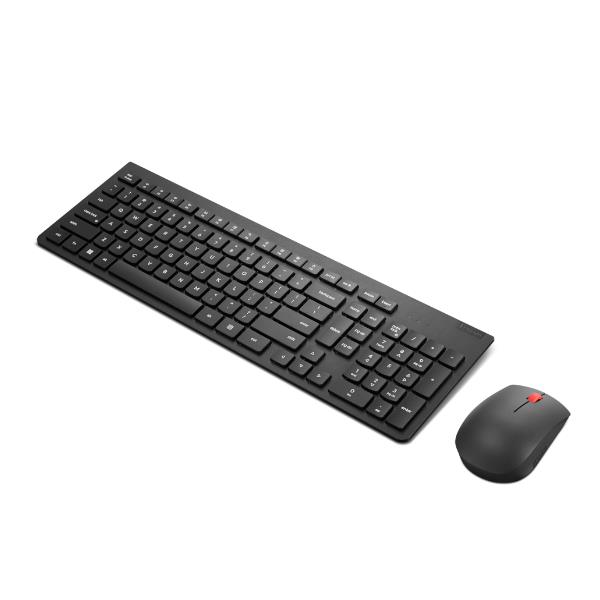 Kit Tastiera e Mouse Wireless Lenovo Essential Nero Italiano - immagine 3