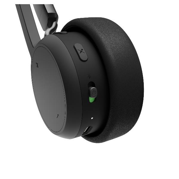 Cuffie Professionali Lenovo Wireless Noise Canceling USB-C Nero - immagine 3