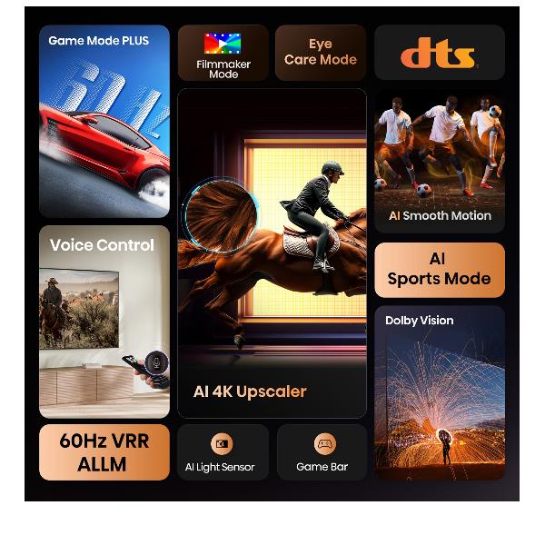 TV Hisense 50A69Q 4K UHD Smart VIDAA 50" - immagine 3