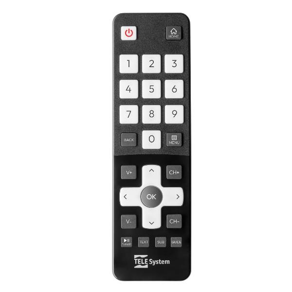 Telecomando Telesystem Universale TV/Audio Video Nero - immagine 2