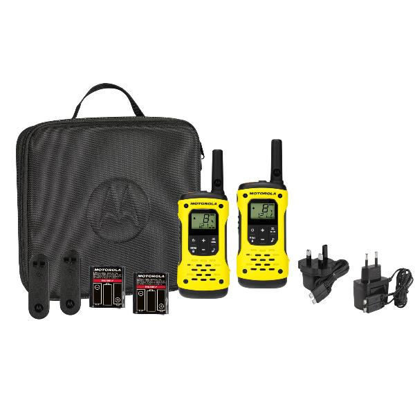 Ricetrasmettente Motorola T92 H2O Giallo 8 Canali PMR Impermeabile - immagine 8