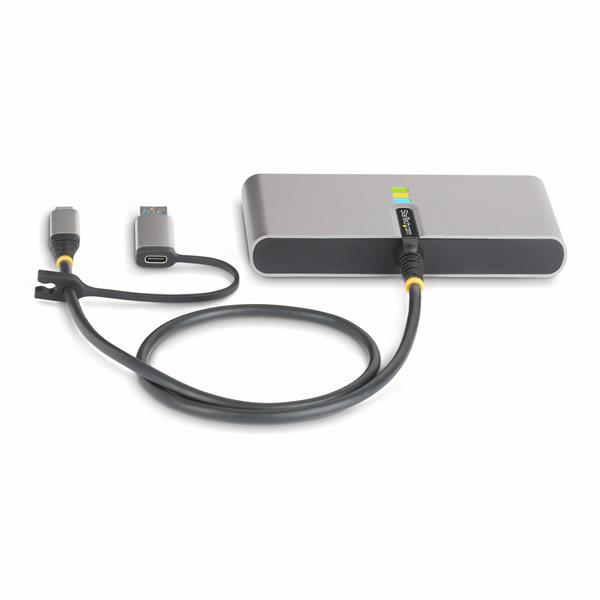 Hub USB Startech 2 Porte USB-A Gigabit Ethernet Seriale RS232 - immagine 7