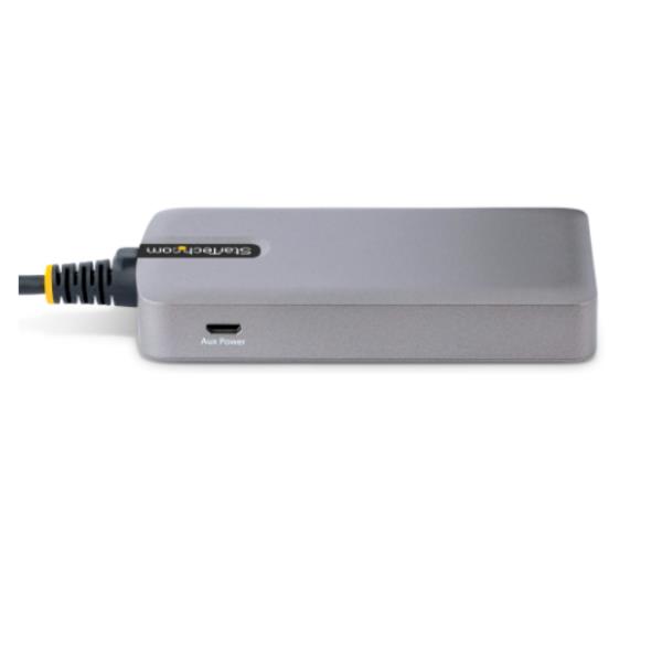 Hub USB-C Startech con Ethernet 5 Porte Grigio - immagine 2