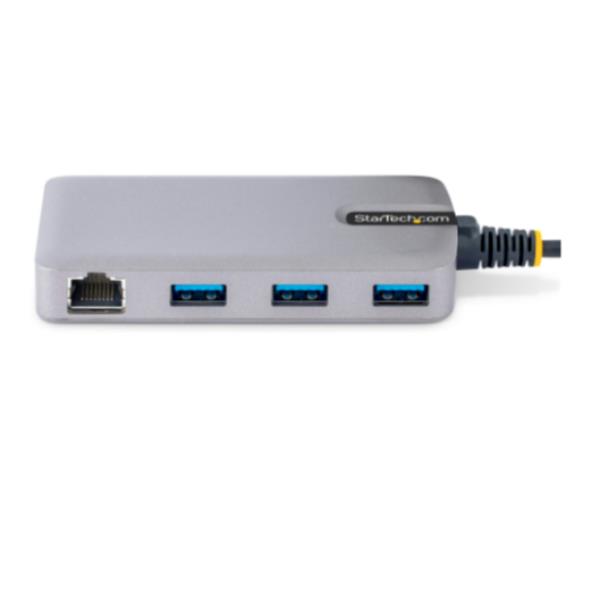 Hub USB-C Startech con Ethernet 5 Porte Grigio - immagine 4