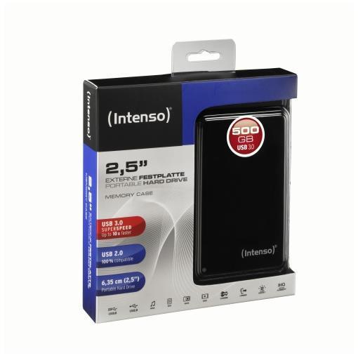 Hard Disk Esterno Intenso 500GB USB 3.0 2.5" Refurbished - immagine 3