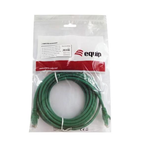 Cavo Patch Cat-6 UTP Equip 3 metri Verde - immagine 3