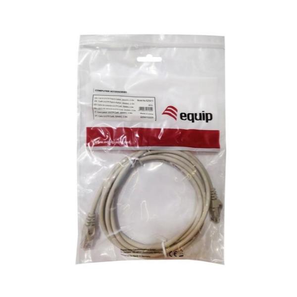 Cavo Patch Cat-6 UTP Equip 1.5 metri Grigio - immagine 3
