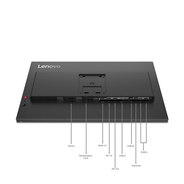 Monitor Lenovo ThinkVision P27QD-40 27" 2K IPS Pivot - immagine 2