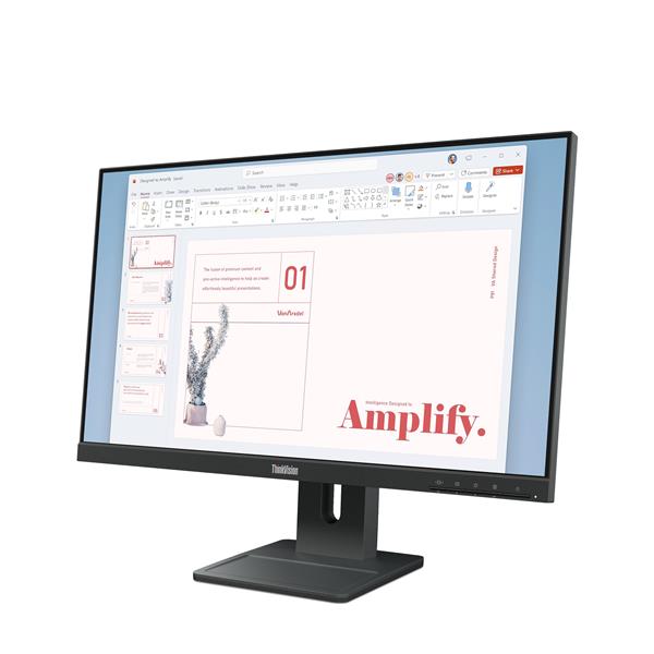 Monitor Lenovo ThinkVision E24-40 24 IPS Full HD Pivot - SKU: 64BAMAT1EU - Immagine 7