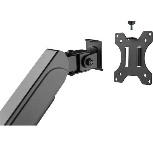 Staffa Triplo Monitor Equip da Scrivania 17"-27" 7kg per Schermo - immagine 3