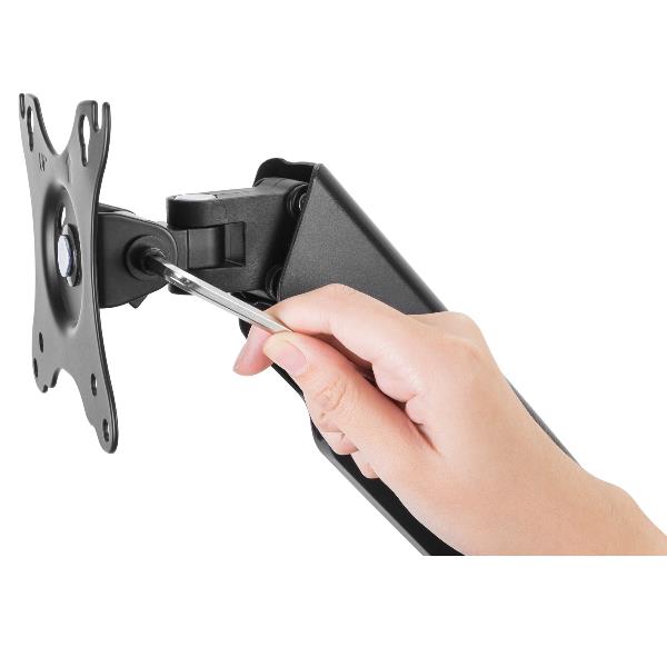 Staffa TV/Monitor Equip 17"-32" da Parete Braccio Estraibile - immagine 4