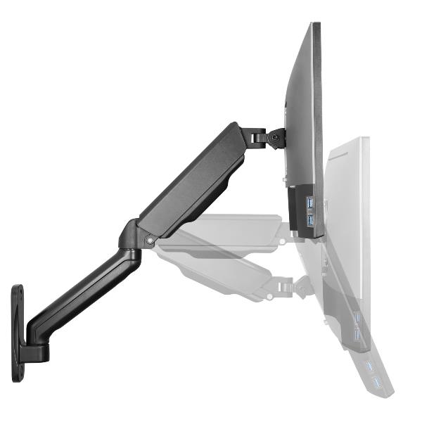 Staffa TV/Monitor Equip 17"-32" da Parete Braccio Estraibile - immagine 10