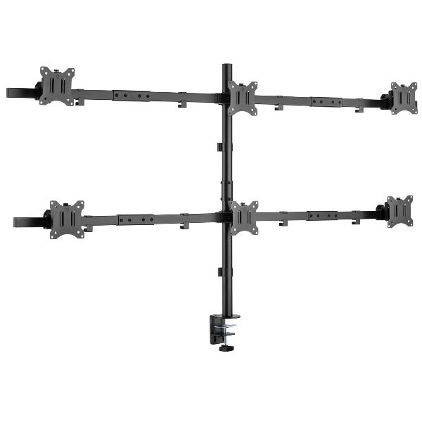 Staffa Articolata Equip per 6 Monitor 17-32 da Scrivania - SKU: 650160 - Immagine 3