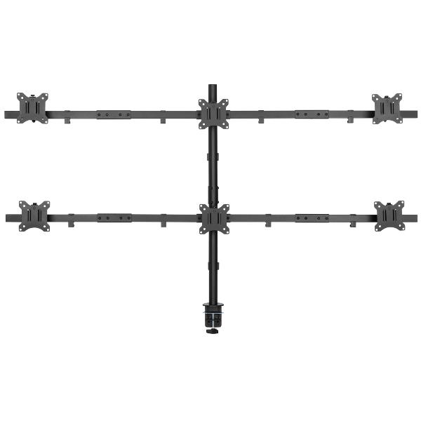 Staffa Articolata Equip per 6 Monitor 17-32 da Scrivania - SKU: 650160 - Immagine 6