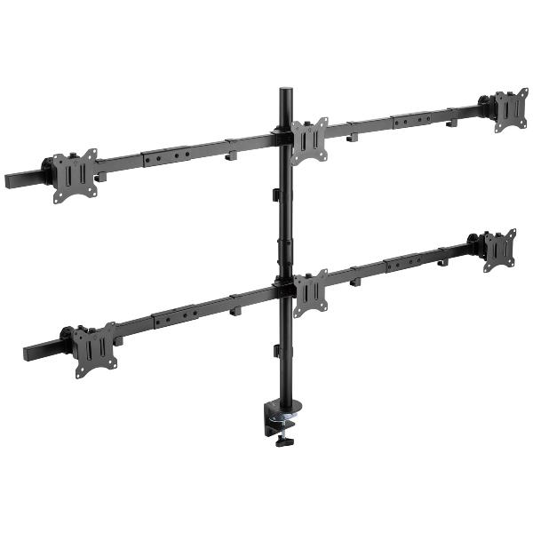 Staffa Articolata Equip per 6 Monitor 17-32 da Scrivania - SKU: 650160 - Immagine 7