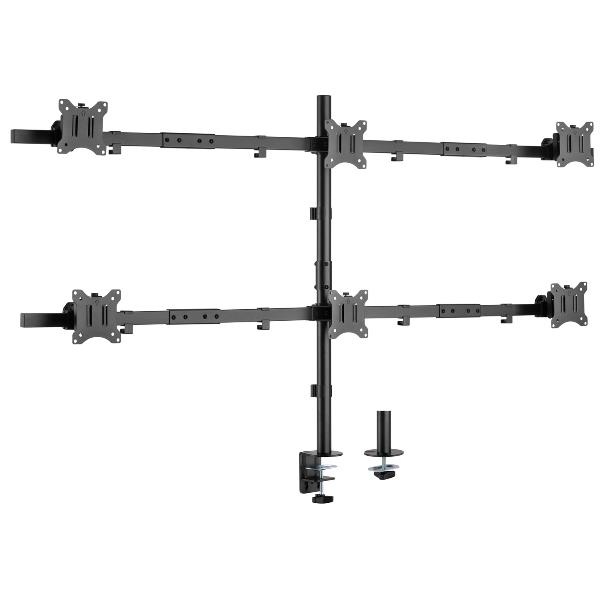 Staffa Articolata Equip per 6 Monitor 17-32 da Scrivania - SKU: 650160 - Immagine 9