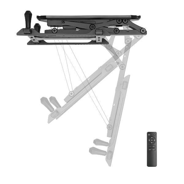 Staffa TV Motorizzata Equip 32"-70" Soffitto Ribaltabile 35kg - immagine 2