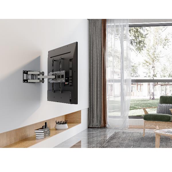 Staffa TV Equip Full Motion 37"-80" Tilt e Swivel da Parete 40kg - immagine 7