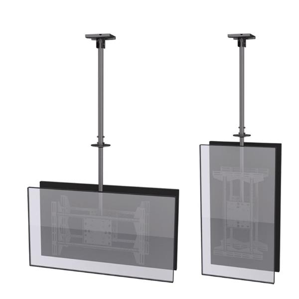 Staffa Doppia TV Soffitto Equip 32-75 80kg - SKU: 650370 - Immagine 6