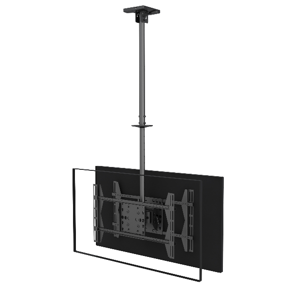 Staffa Doppia TV Soffitto Equip 32-75 80kg - SKU: 650370 - Immagine 8
