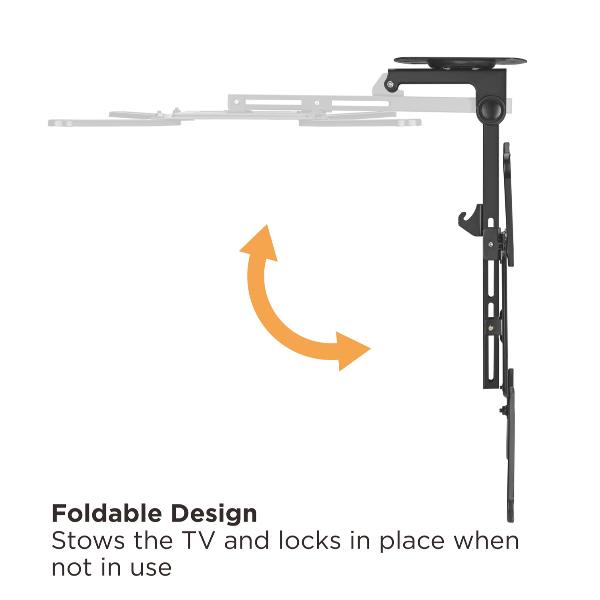 Staffa TV Equip 23"-55" Pan & Tilt da Soffitto per Monitor - immagine 4