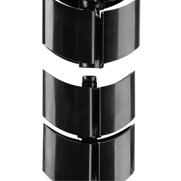 Canaline Equip Doppio Canale per Scrivania 63x126x730 mm Nero - immagine 7