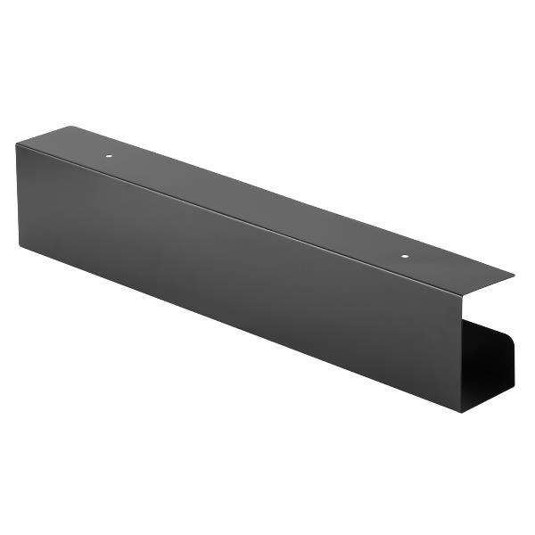 Sistema Canaline Equip Organizzatore Vassoio Cavi Sotto Scrivania 600mm Nero - immagine 5