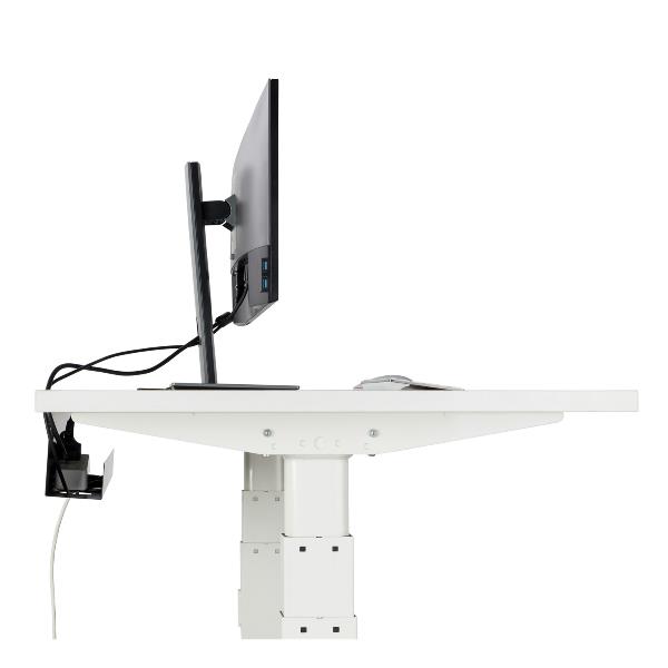 Sistema Canaline Equip Organizzatore Vassoio Cavi Sotto Scrivania 600mm Nero - immagine 8