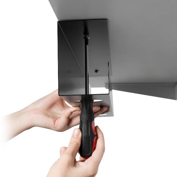 Sistema Canaline Equip Organizzatore Vassoio Cavi Sotto Scrivania 600mm Nero - immagine 13