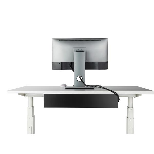 Sistema Canaline Equip Organizzatore Vassoio Cavi Sotto Scrivania 600mm Nero - immagine 14