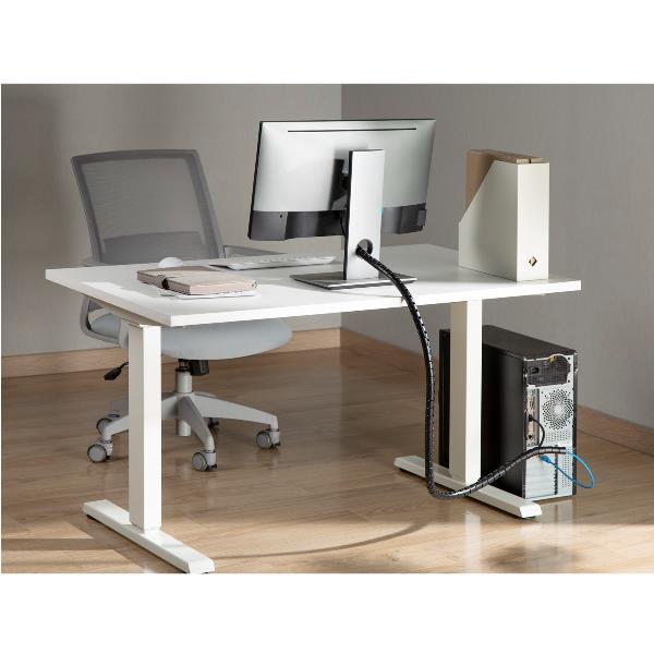 Canaline a Spirale Equip 20x20mm 1m Nero Portacavi - immagine 6