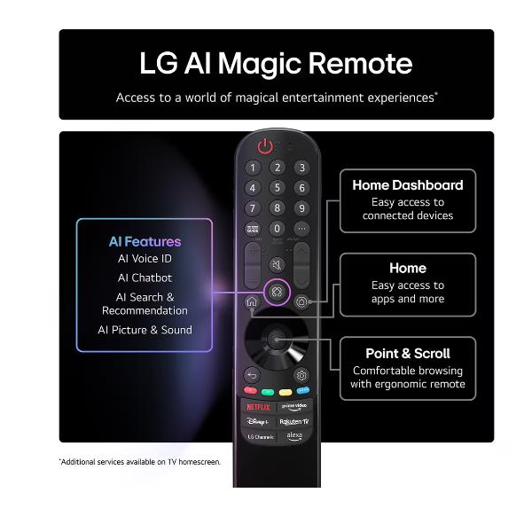 TV LG 65" NANO81A 4K UHD Smart WebOS25 - immagine 13