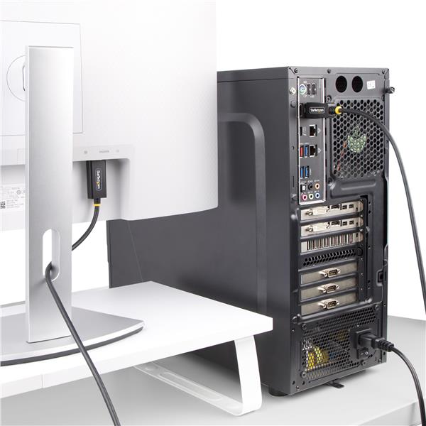 Adattatore DisplayPort a HDMI Startech 6F-DP-HDMI-4K60-HDR 4K 60Hz HDR - immagine 8