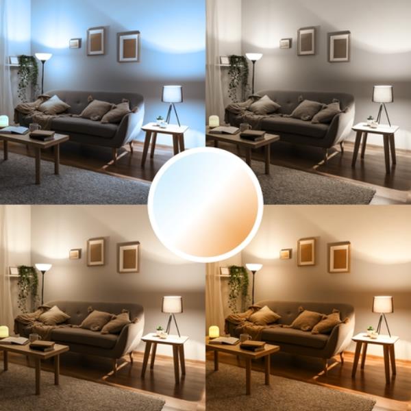 Lampadina LED Smart Trust E14 Wi-Fi 5W 470 Lumen CCT Variabile - immagine 2