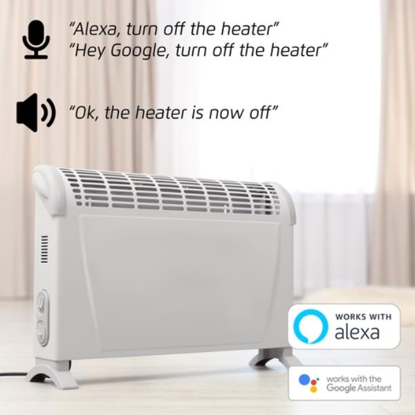 Interruttore Smart Wi-Fi Trust EU Switch Socket Bianco 3500W - immagine 3