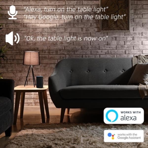 Lampadina LED Smart Trust E27 DUO-PACK 9W Wi-Fi CCT Variabile - immagine 3